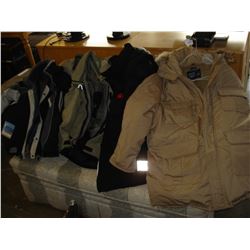 LOT OF WINTER JACKETS