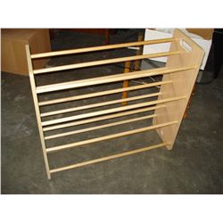 WOOD SHOE RACK