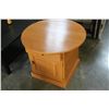 Image 1 : ROUND ONE DRAWER ENDTABLE
