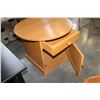 Image 2 : ROUND ONE DRAWER ENDTABLE