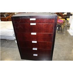 SIX DRAWER MODERN HIGHBOY DRESSER
