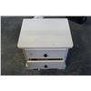 Image 1 : TWO DRAWER PINE NIGHTSTAND