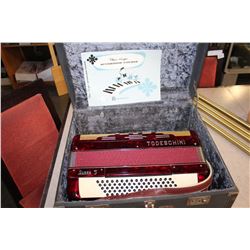 TODESCHINI ACCORDIAN IN CASE