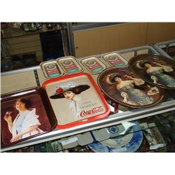 LOT OF PEPSI AND COKE AND WATKINS TRAYS