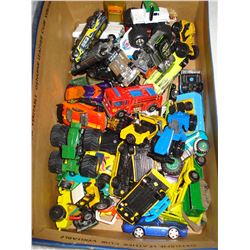 BOX OF HOTWHEELS AND OTHER TOY CARS