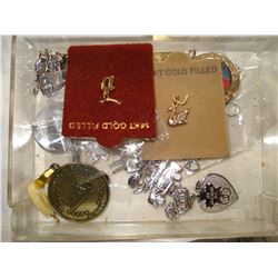 LOT OF ASSORTED STERLING CHARMS
