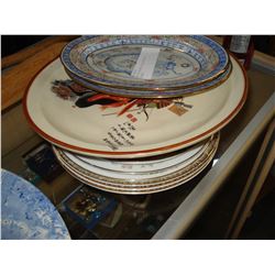 LOT OF ESTATE COLLECTIBLE PLATES