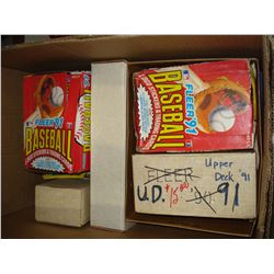 LARGE BOX OF SPORTS CARDS