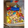 Image 1 : LOT OF GARFIELD STRAWBERRY SHORTCAKE SIMPSONS FIGURES AND OVERSIZE CHARLIE BROWN PEZ DISPENSER