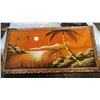 Image 1 : VELVET PICTURE OF SUNSET