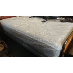 QUEENSIZE KING KOIL GLENDALE MATTRESS WITH BOX AND ROLLER FRAME