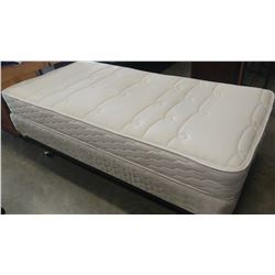 OBUS FORM SINGLE SIZE MATTRESS AND BOX AND ROLLER FRAME