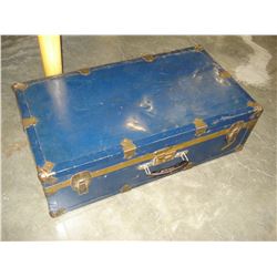 BLUE METAL TRUNK