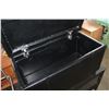 Image 2 : LEATHER STORAGE OTTOMAN