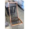 Image 1 : FOLDING ROPE BACK CHAIR