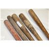 Image 2 : FIVE VINTAGE BASEBALL BATS