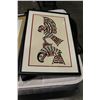 Image 1 : ROSS HUNT FRAMED NATIVE PRINT