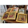 Image 1 : 5 FRAMED ANGEL PICTURES AND OIL PAINTING