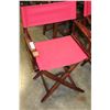 Image 2 : TWO FOLDING DIRECTORS CHAIR