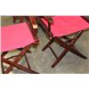 Image 3 : TWO FOLDING DIRECTORS CHAIR
