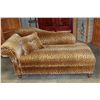 Image 1 : LEOPARD PRINT DIVAN LOUNGE CHAIR