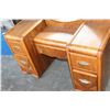 Image 2 : ANTIQUE WATERFALL VANITY WITH MIRROR
