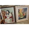 Image 1 : TWO FRAMED OIL PAINTINGS