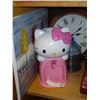 Image 1 : HELLO KITTY DRINK DISPENSER AND OIL ON CANVAS
