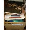 Image 1 : BOX OF HARDCOVER NOVELS AND COFFEE TABLE BOOKS
