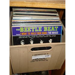 CRATE OF RECORDS