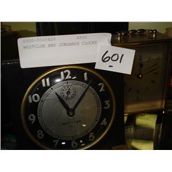 WESTCLOX AND JUNGHAUS CLOCKS