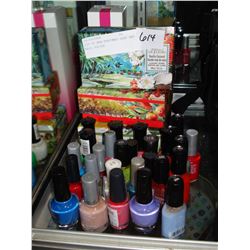 LOT OF NEW PERFUMES SOAP AND NAIL POLISH
