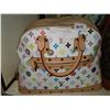 Image 1 : WHITE LOUIS VUITTON STUDDED HANDBAG
