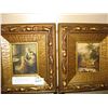 Image 1 : TWO SMALL REPRODUCTION GILT FRAMED PICTURES ON BOARD