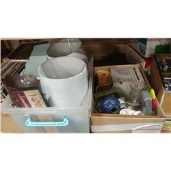 LOT OF NEW LAMPS AND HOUSEHOLD ITEMS