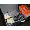 Image 1 : TOOLCASE AND CONTENTS AND METAL CASE WITH ELECTRICAL COMPONENTS