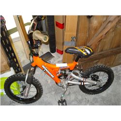 ORANGE MONGOOSE KIDS BIKE