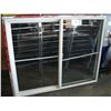 Image 1 : 58 1/2 BY 46 1/2 INCH SLIDING WINDOW WITH LOCK