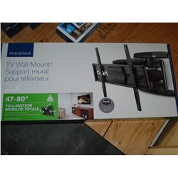 NEW OVERSTOCK 47-80 INCH INSIGNIA FULL MOTION TV WALL MOUNT