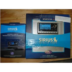 NEW OVERSTOCK SIRIUS SPORTSTER 4 WITH UNIVERSAL HOME KIT