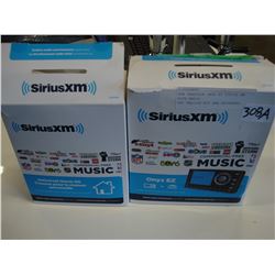 NEW OERSTOCK ONYX EZ SIRIUS XM WITH RADIO AND VEHICLE KIT AND UNIVERSAL HOME KIT FOR SIRIUS XM