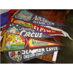 VINTAGE FELT PENNANTS
