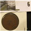 Image 1 : 1881 U.S. Indian Head Cent. Good.
