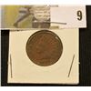 Image 1 : 1907  U.S. Indian Head Cent, F-VF.