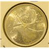 Image 2 : 1968 Silver Canada Quarter, Brilliant Uncirculated.