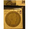 Image 1 : 1915 S  U.S. Barber Half Dollar.