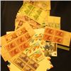 Image 1 : Group of mostly Mint, Unused U.S. Postage Stamps including plate blocks, Prestamped covers & etc.