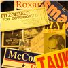 Image 1 : Group of early Iowa Political memorabilia, photos, etc.;  & Series 1934 $20 Federal Reserve Note St.