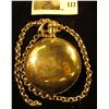 Image 2 : Illinois Watch Co. 17 jewels pocket watch, serial # 1536395, Grade 61, estimated manufacture date 19