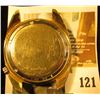 Image 2 : Bulova Accutron 218 wristwatch, red face, day/ date model, N4 on case (1974 manufacture date), needs